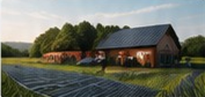 Landwirtschaftlicher Betrieb mit Photovoltaik