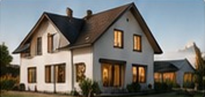 Privathaus mit Photovoltaikanlage